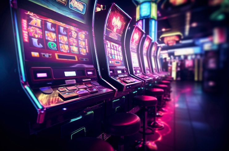 Diamond Empire slot game interface on mobile phone